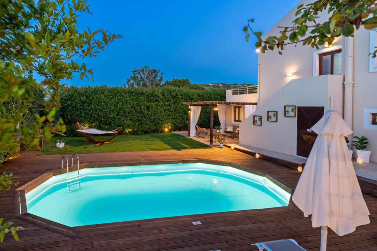 Villa Ellovos With Private Pool Réthimno Kültér fotó