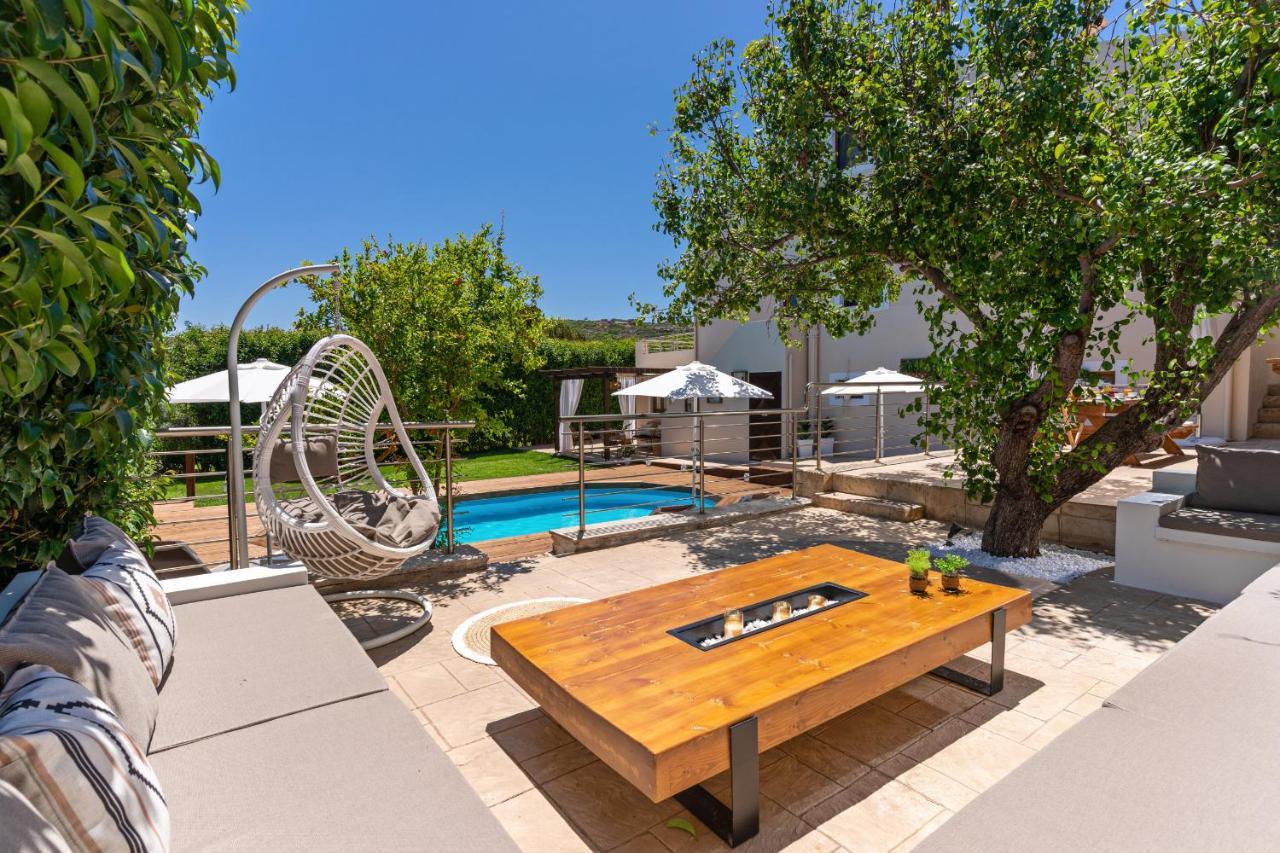 Villa Ellovos With Private Pool Réthimno Kültér fotó